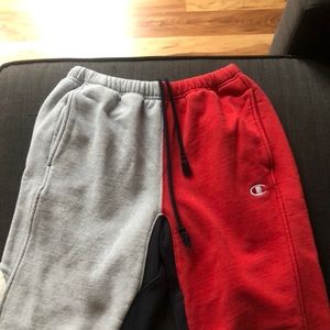 Color block champion sweats